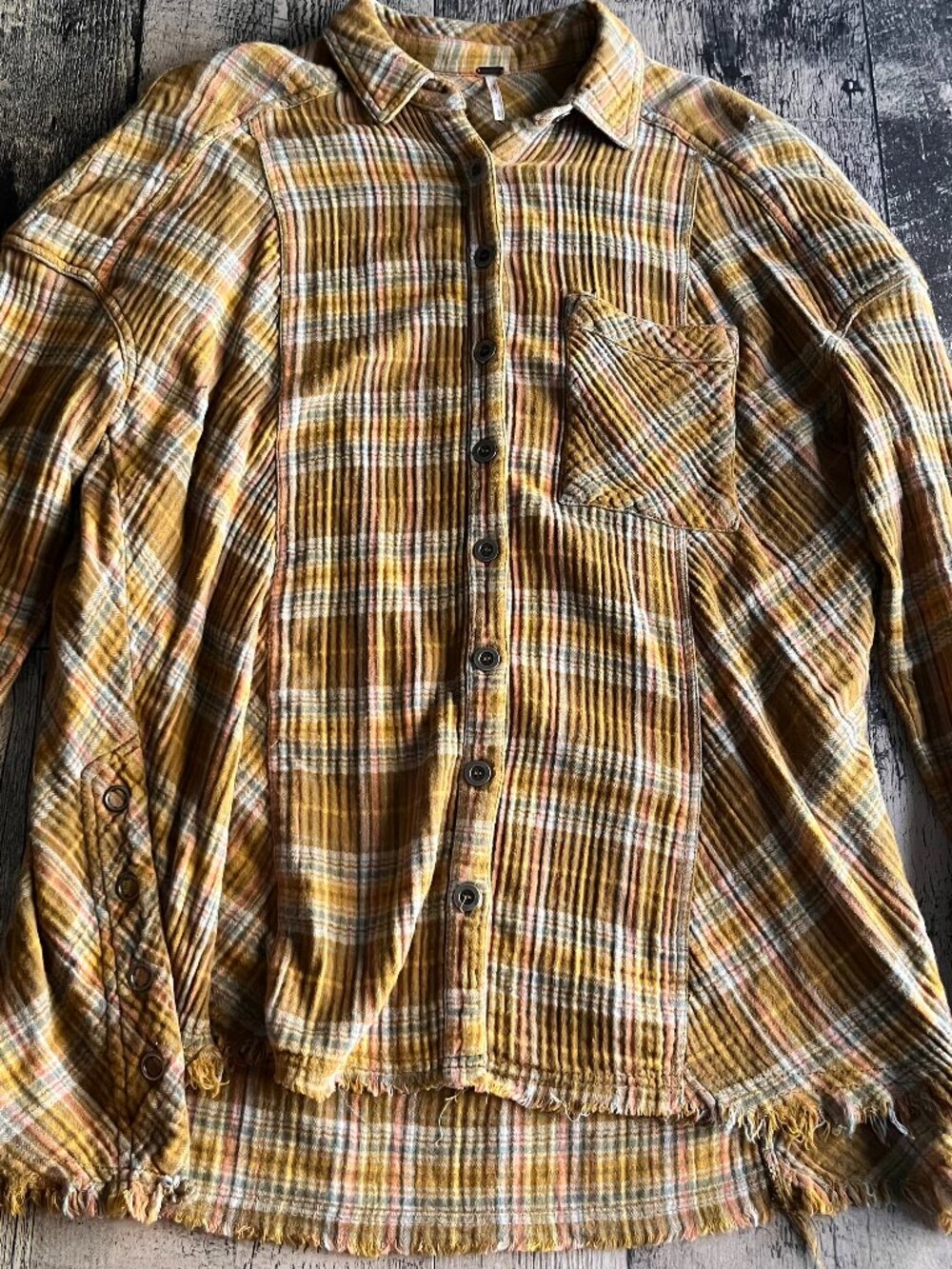 free people juniper ridge flannel shirt
